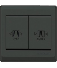 Curtain switch open-close 7 * 7 black NEWPOWER