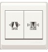 Curtain switch open-close 7 * 7 Cream NEWPOWER