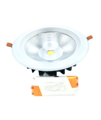 LED COB spotlight, 30 Watt, Cool White, 20 cm, NEWPOWER Forte