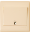 wide air conditioner switch 45 amp 7 * 7 beige NEWPOWER