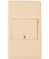 wide air conditioner switch 45 Amp 14 * 7 beige NewPower