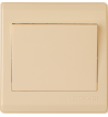 Single switch, normal, wide, 16 amp, 7 * 7, beige, NewPower