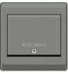 20 A wide heater switch 7 * 7 dark gray NewPower