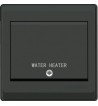 wide heater switch 20 amp 7 * 7 black Newpower