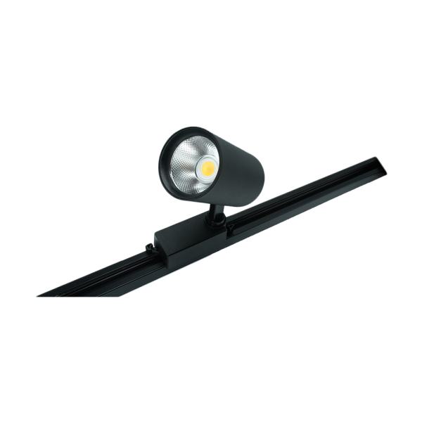 102074-02-BLACK TRACK LIGHT COB 20W 3000K NEWPOWER