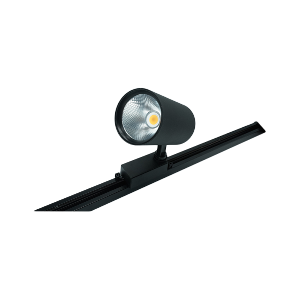 102077-01-BLACK TRACK LIGHT COB 30W 3000K NEWPOWER
