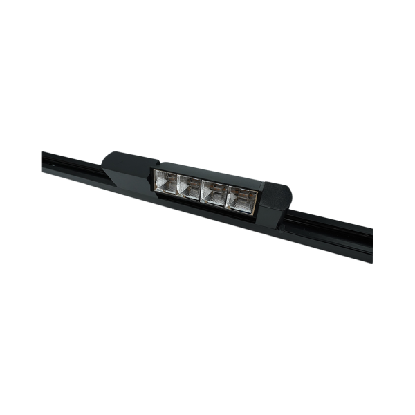103085-02-Linear Track Light Anti-Glare Black Body 25cm 10W 3000K NEWPOWER