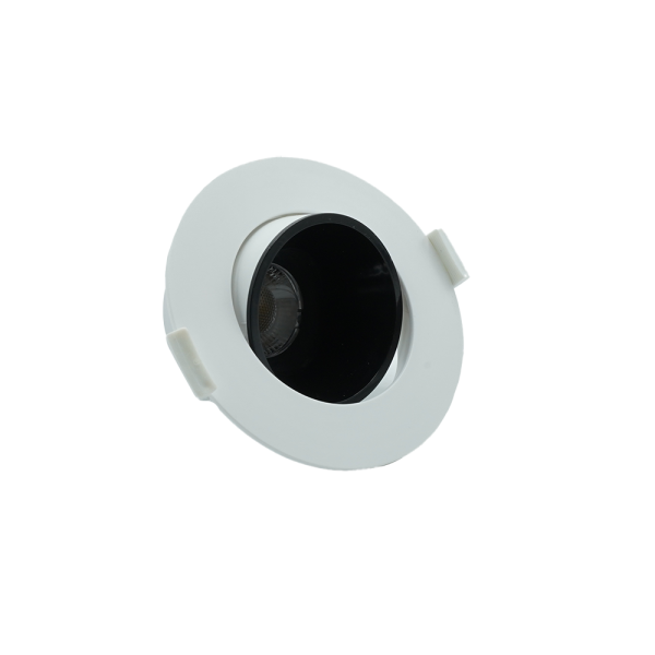 103108-01-SMD ANTI-GLARE White+ Black 7W 7CM 6500K NEWPOWER