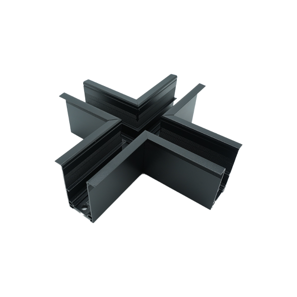 103141-02-Magnetic Track Connector X-Shape Hidden NEWPOWER