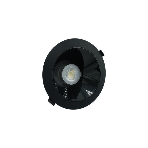 103159-01-SMD ANTI-GLARE Black+Black 15W 14CM 6500K NEWPOWER