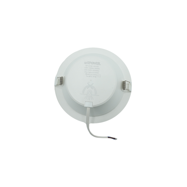 103162-02-SMD ANTI-GLARE White+ Black 15W 14CM 6500K NEWPOWER