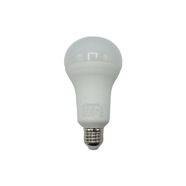 104079-A80-6 LED Bulb 20W 220V 3000K E27 NEWPOWER