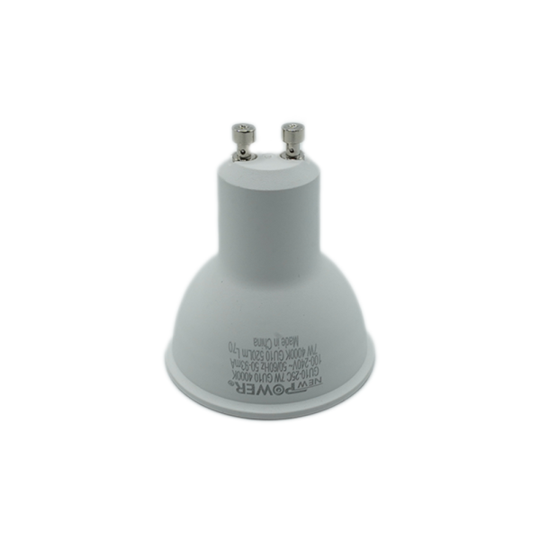 104081-03-GU10 7W 520 Lumens Beam Angle 36° 4000K -NEWPOWER
