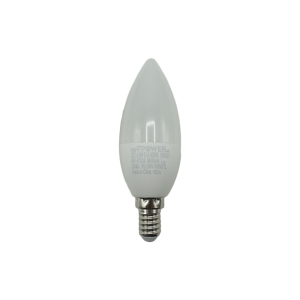105007-LED Candle Frosted 6W 6500K E14 NEWPOWER