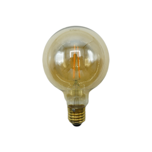 LED Large Globe Honey-colored Filament 4.5W 3000K E27 NEWPOWER