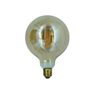 105065-LED G125 Honey-colored Bulb 4.5W 1800K NEWPOWER