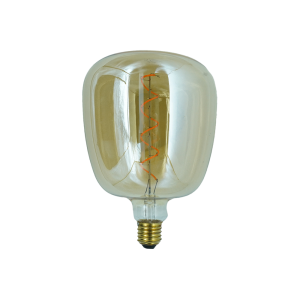 105067-LED VASE140 Honey-colored Bulb 4.9W 1800K NEWPOWER