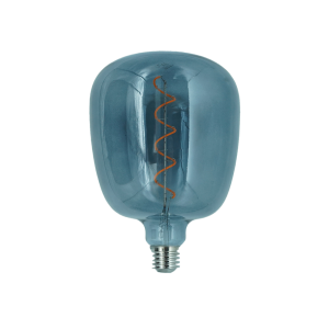 105068-LED VASE140 Smoked Bulb 4.9W 1800K NEWPOWER