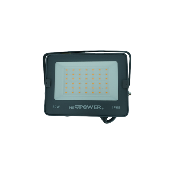 106060-01-SMD Integrated Floodlight Grey body 30W 3000K NEWPOWER