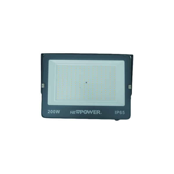 106072-02-SMD Integrated Floodlight Grey body 200W 3000K NEWPOWER