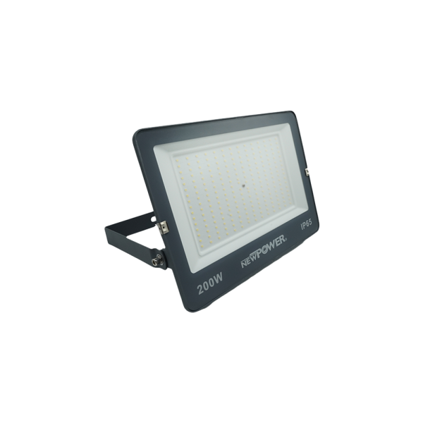 106073-01-SMD Integrated Floodlight Grey body 200W 4000K NEWPOWER