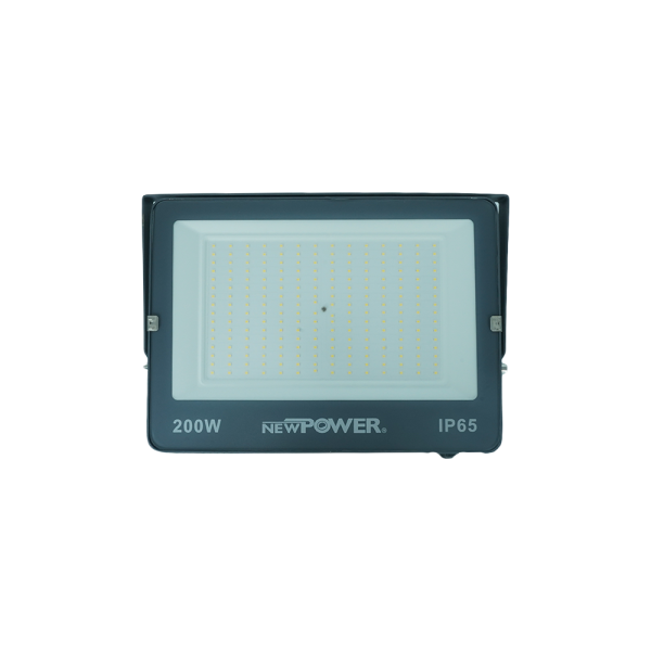 106073-02-SMD Integrated Floodlight Grey body 200W 4000K NEWPOWER