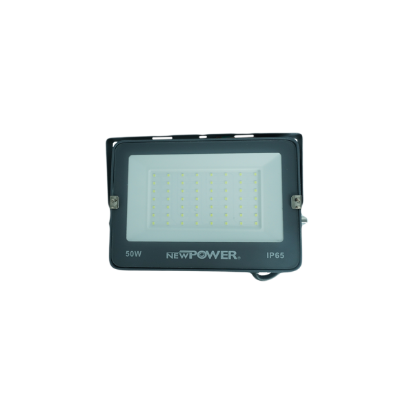106089-01-SMD Integrated Floodlight Grey body 50W Green NEWPOWER