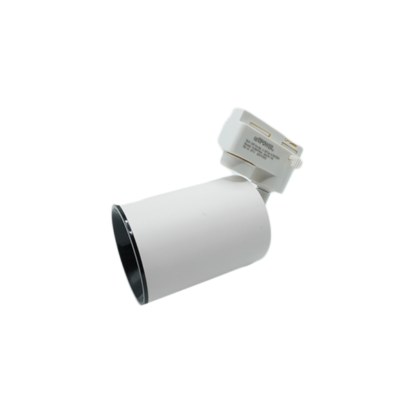 107174-01-Track Light Empty Aluminum White-Black 10×7cm NEWPOWER