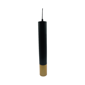 107195-01-Pendant Decorative Black-Gold 40×6cm NEWPOWER