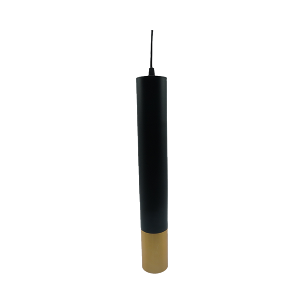 107195-01-Pendant Decorative Black-Gold 40×6cm NEWPOWER