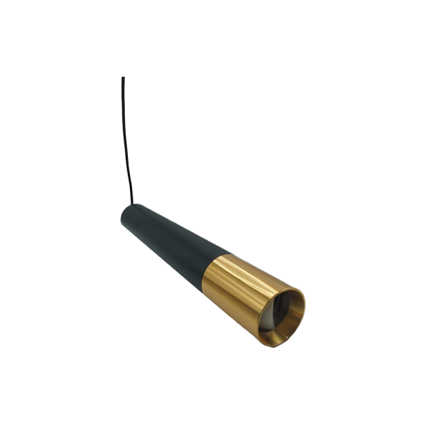 107195-02-Pendant Decorative Black-Gold 40×6cm NEWPOWER