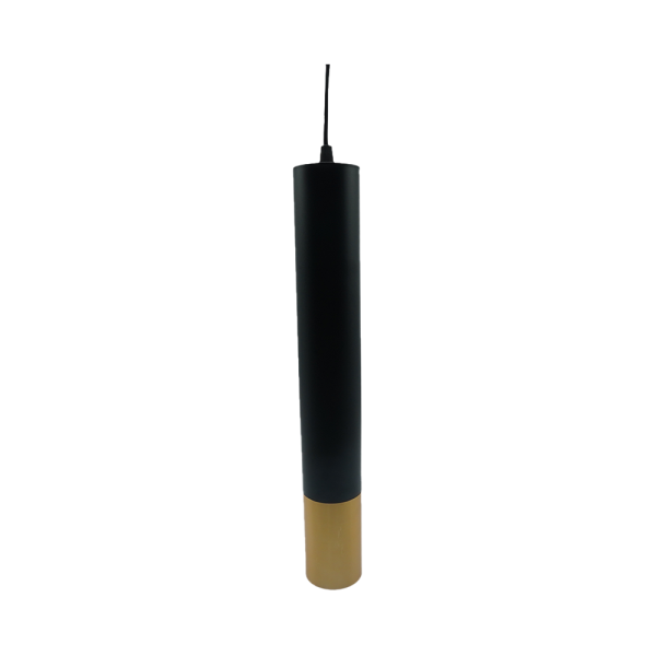 107196-01-Pendant Decorative Black-Gold 50×6cm NEWPOWER