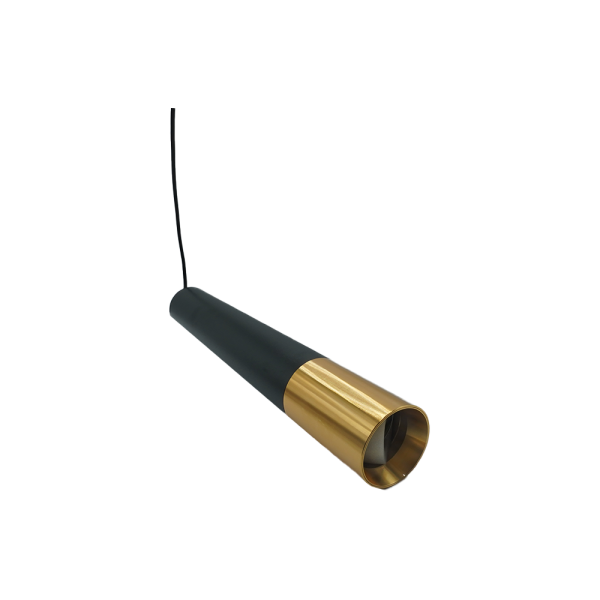 107196-02-Pendant Decorative Black-Gold 50×6cm NEWPOWER
