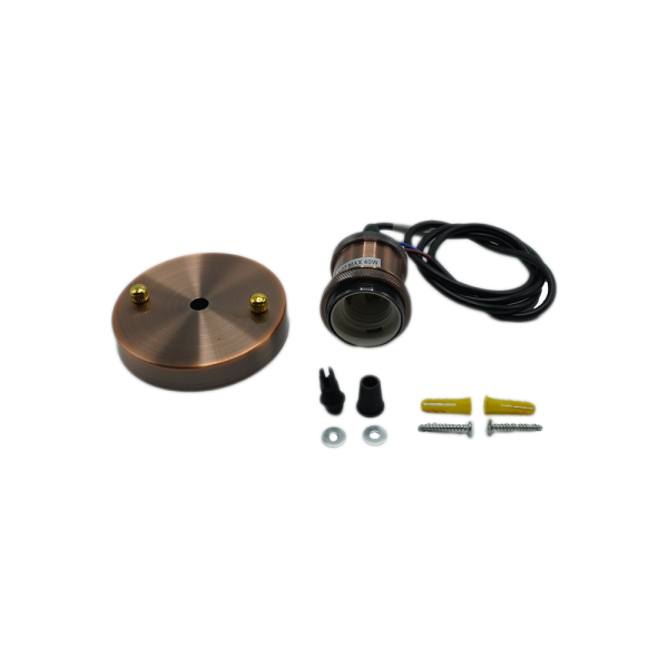 107211-107196-03-Pendant Decorative Black-Gold 50×6cm NEWPOWER