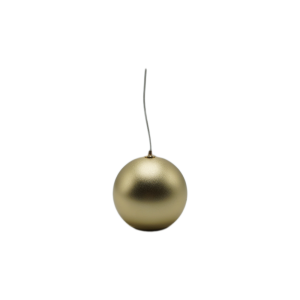 107301-01-Pendant Decorative Matte Gold Spherical 85*98 NEWPOWER