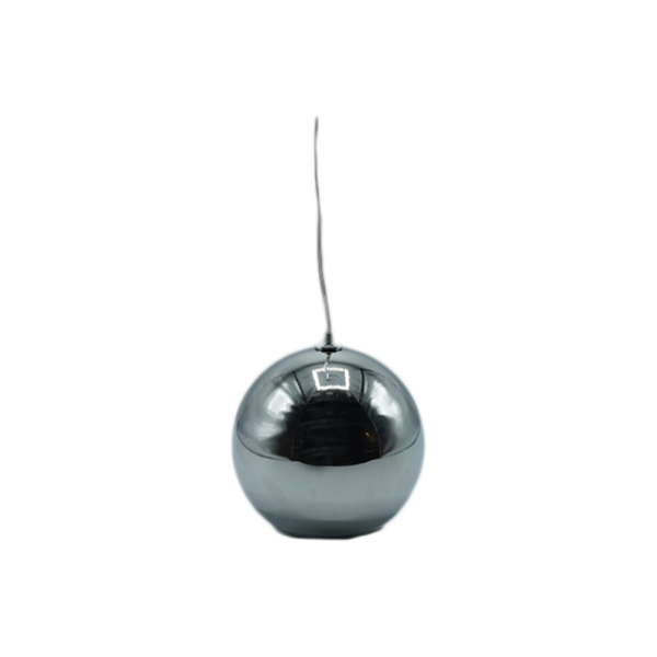 107303-01-Pendant Decorative Silver Spherical 85*98 NEWPOWER