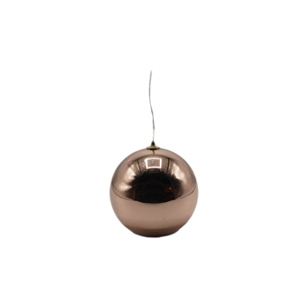 107304-01-Pendant Decorative Glossy Gold Spherical 85*98 NEWPOWER