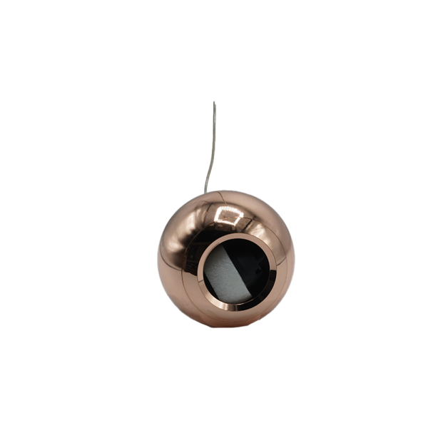 107304-02-Pendant Decorative Glossy Gold Spherical 85*98 NEWPOWER
