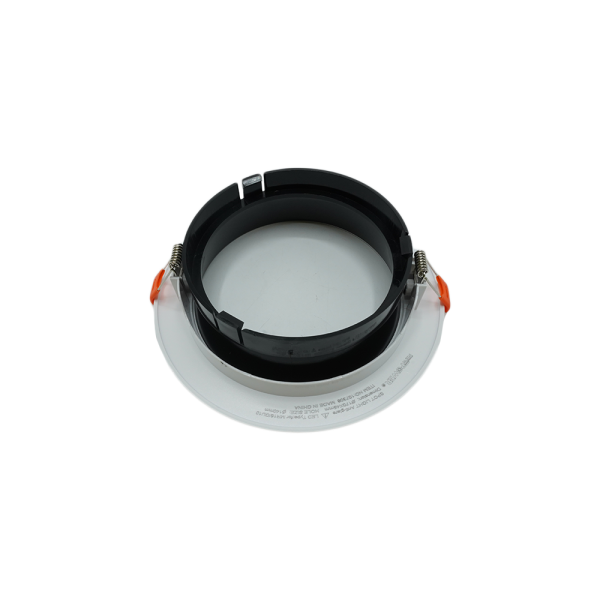 107308 -02-Empty White & Black Anti-Glare Spotlight 14 cm for AR111 Bulb NEWPOWER