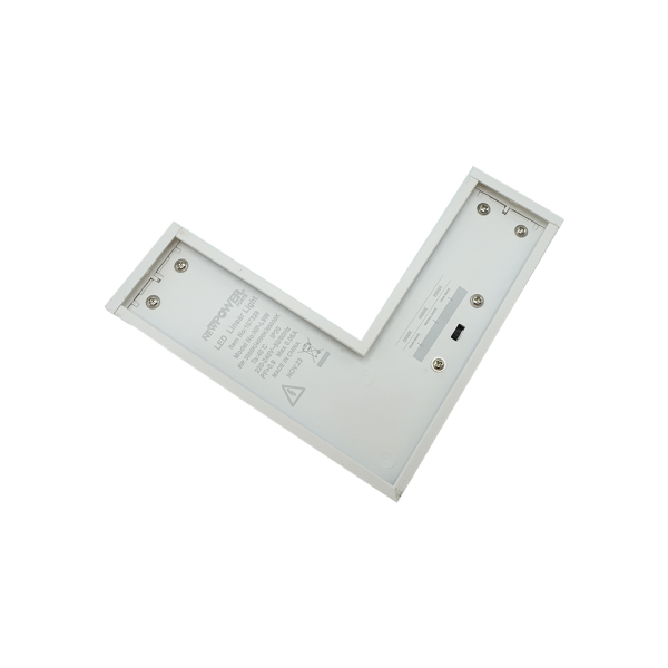 107328-02-Linear Light Corner Connector 8W White Body 6500K/4000K/3000K,NEWPOWER