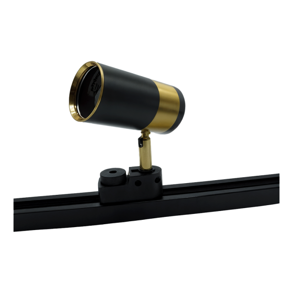 107347-02-Empty Track Light Black & Gold 135*55 NEWPOWER