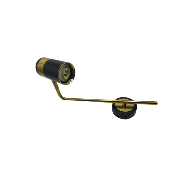 107349-01-Wall Light Black & Gold 130*55*80 NEWPOWER