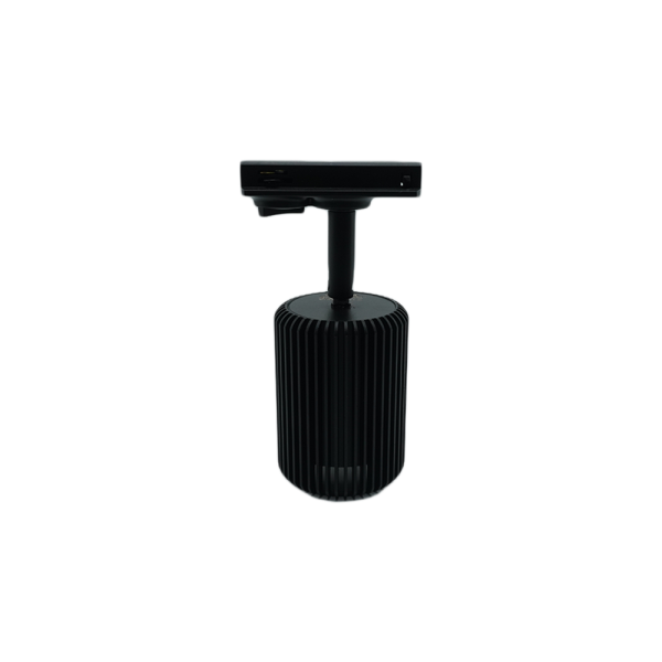 107358-02-Black Track Light, rounded Model NEWPOWER