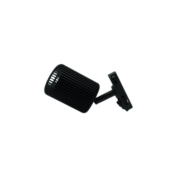 107358-03-Black Track Light, rounded Model NEWPOWER