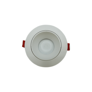 107367-01-Empty Plastic Anti-Glare Spotlight, 7cm, White & White, Classic, 2 Boxes (10 pcs) NEWPOWER