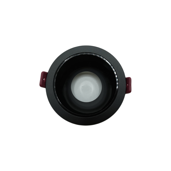 107371-01-Matte Black Aluminum Anti-Glare Spotlight, Dismantlable NEWPOWER