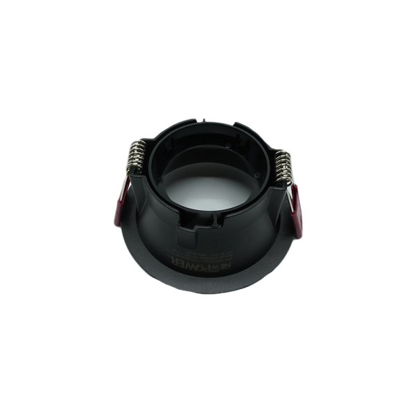 107371-02-Matte Black Aluminum Anti-Glare Spotlight, Dismantlable NEWPOWER