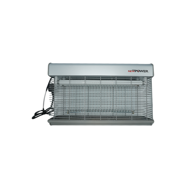 110021-01-Wide Silver Mosquito Trap 2*15W NEWPOWER
