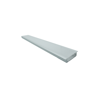 114142 -01-Aluminum Profile Recessed Wall & Ceiling Length 3m Size 6613 NEWPOWER