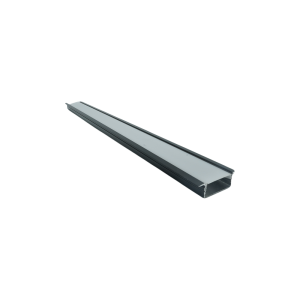 Aluminum Profile Black Recessed Wall & Ceiling Length 3m Size 205-1 NEWPOWER